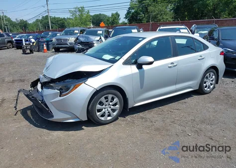 2021 Toyota Corolla Le из США, поврежденный, VIN 5YFEPMAE4MP164026